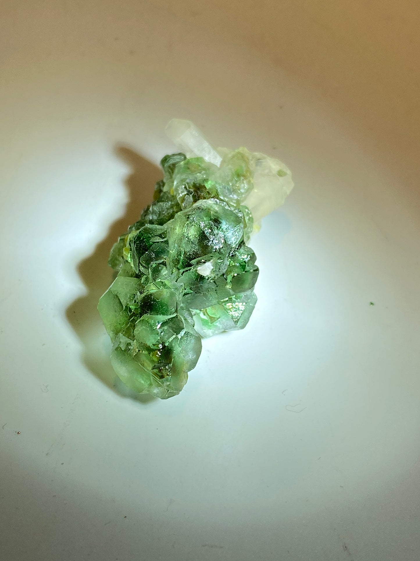 Fluorite con mica e quarzo