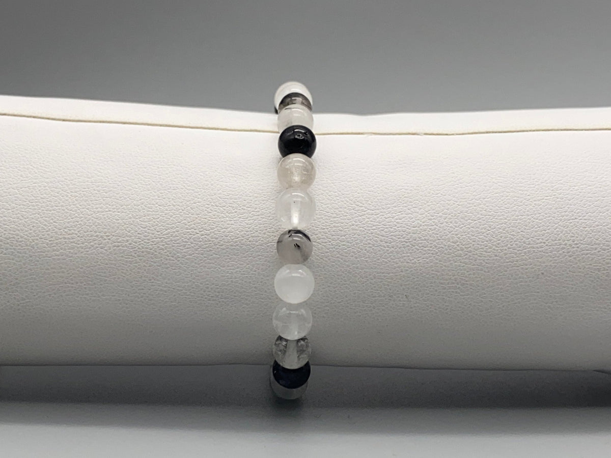Bracciali a sfera in pietra naturale da 6 mm - My Store