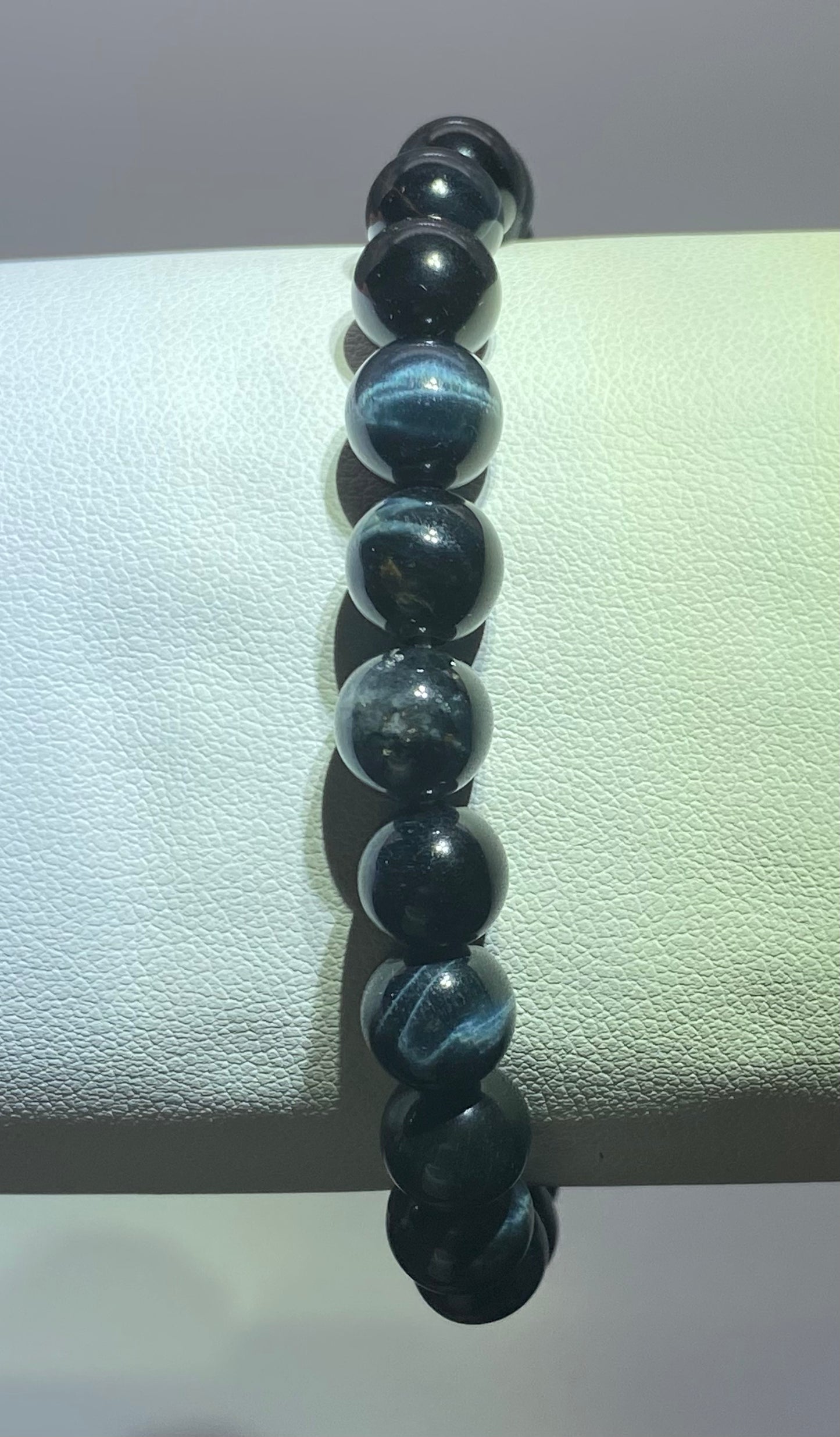 Bracciali a sfera in pietra naturale da 8 mm