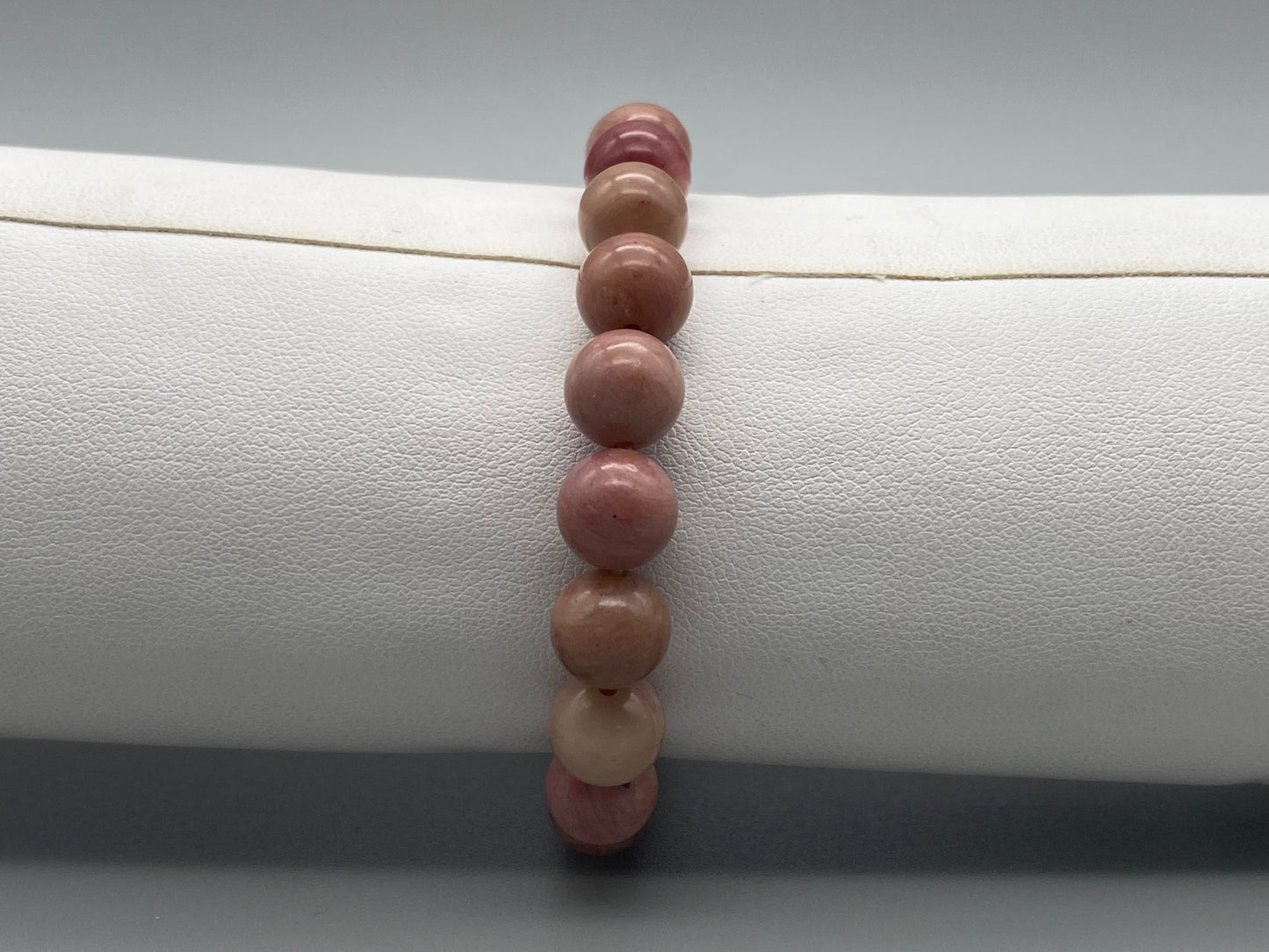 Bracciali a sfera in pietra naturale da 8 mm