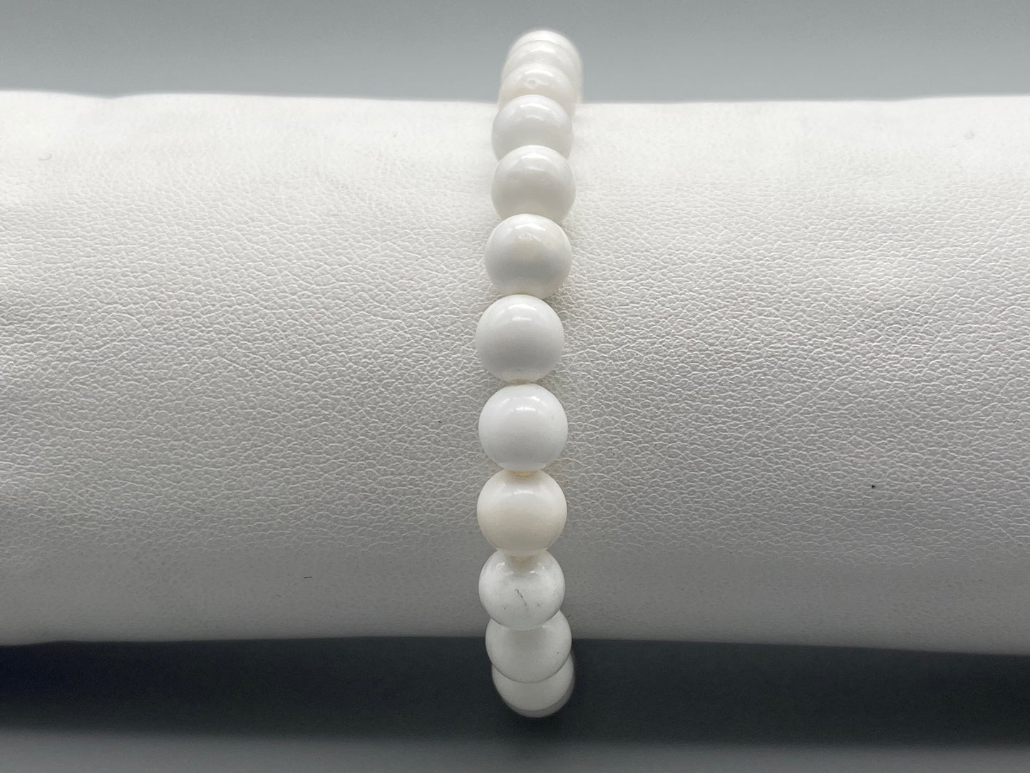 Bracciali a sfera in pietra naturale da 6 mm