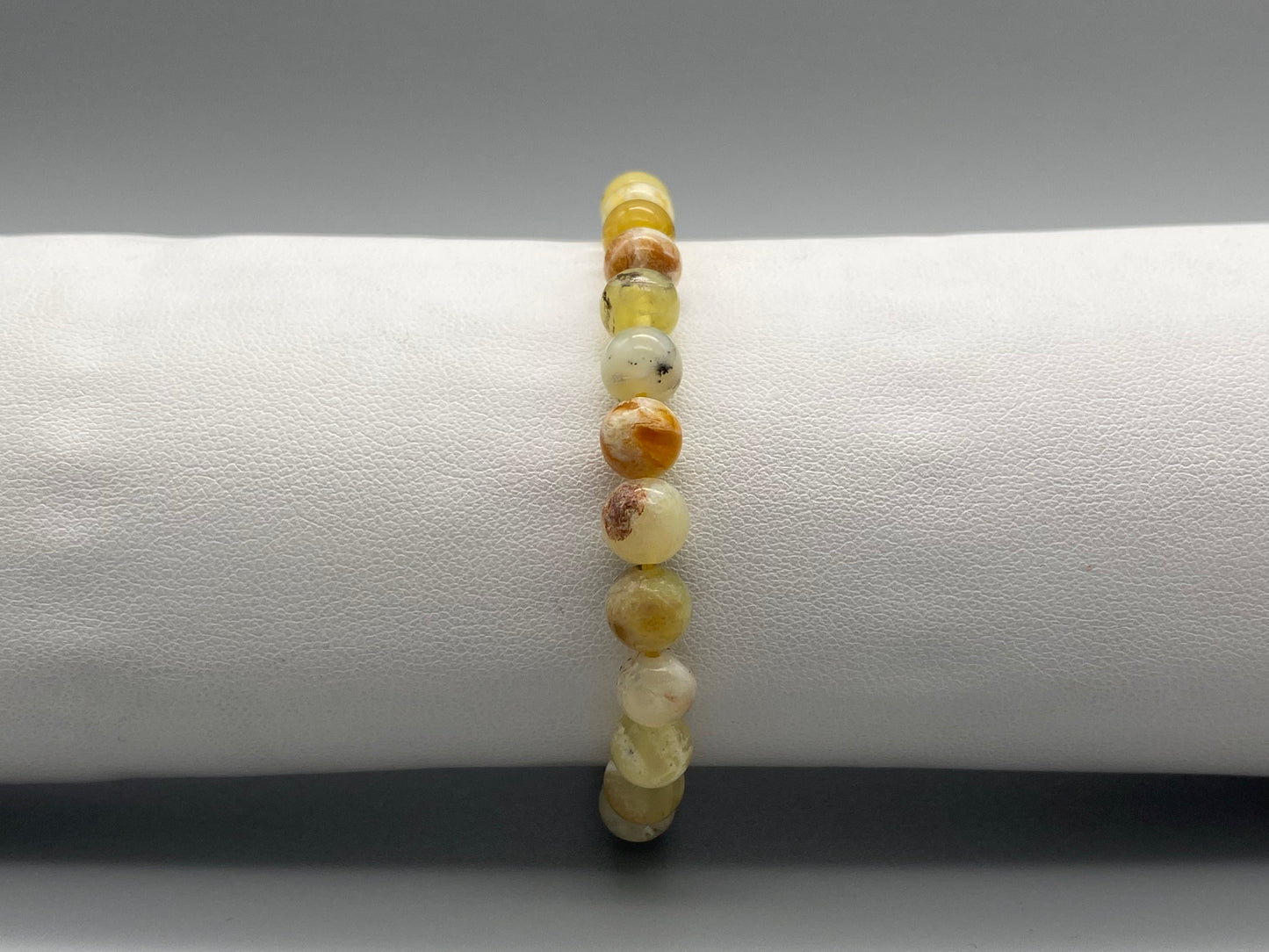 Bracciali a sfera in pietra naturale da 6 mm