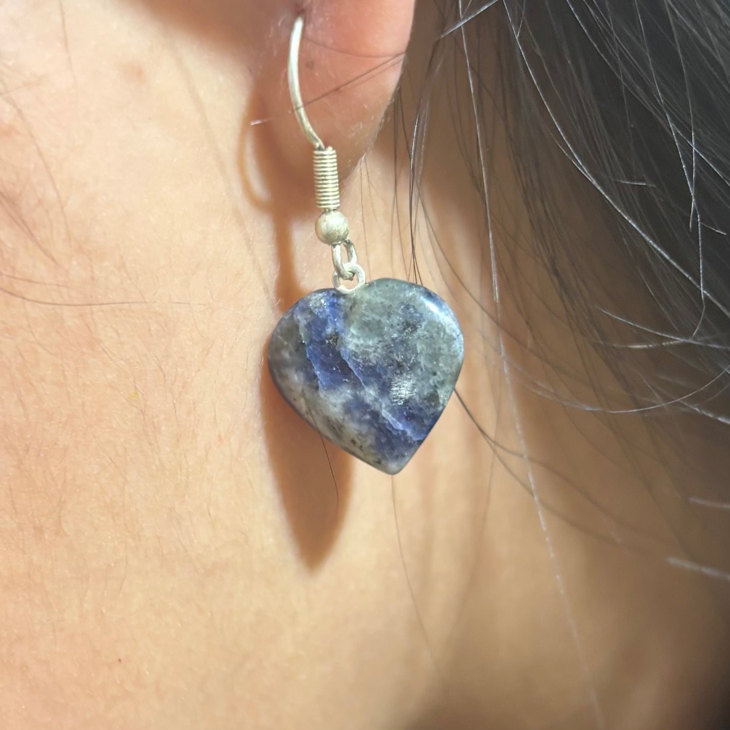 Orecchini a cuore da 1,3cm