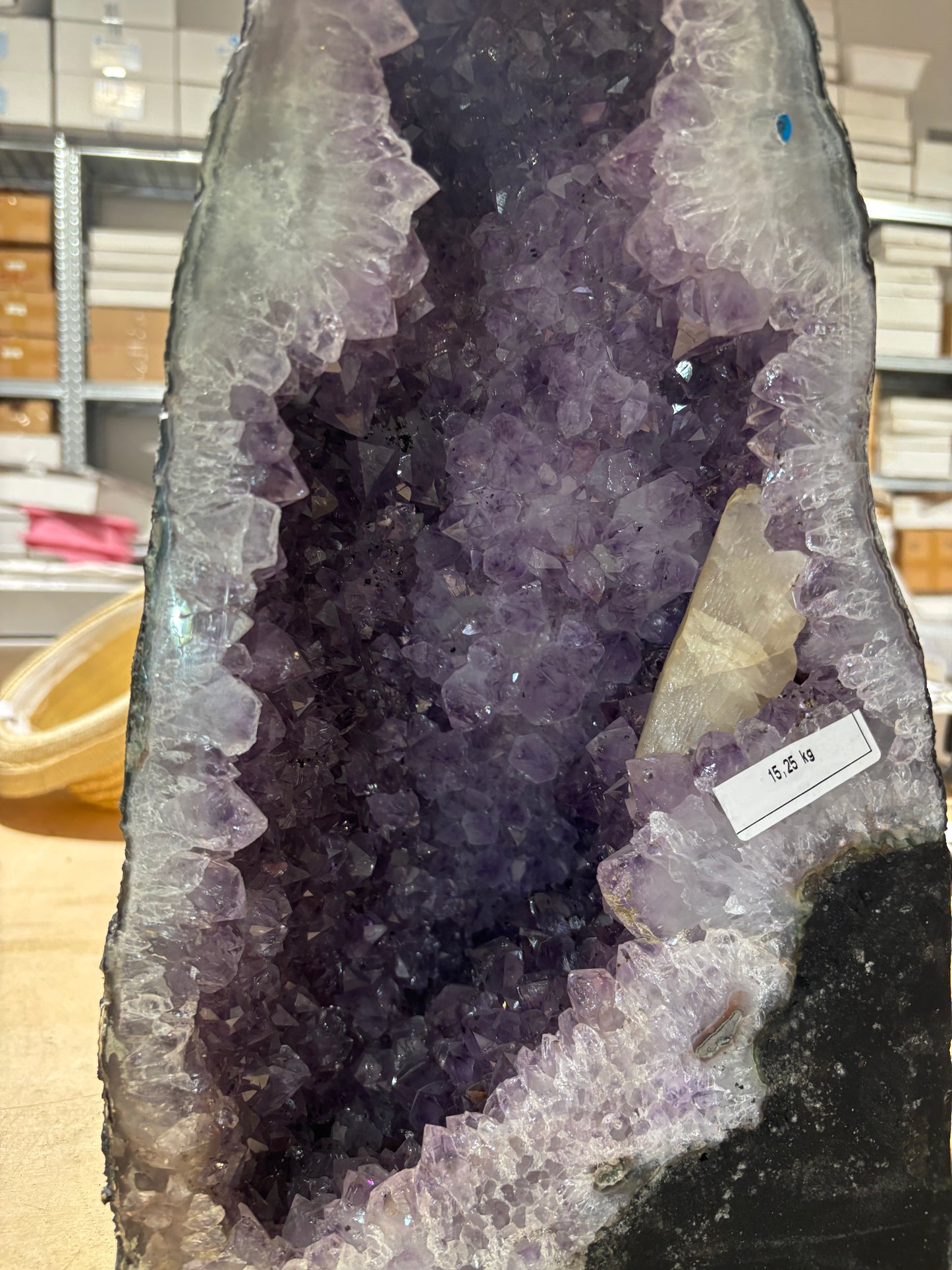Geode e calcite