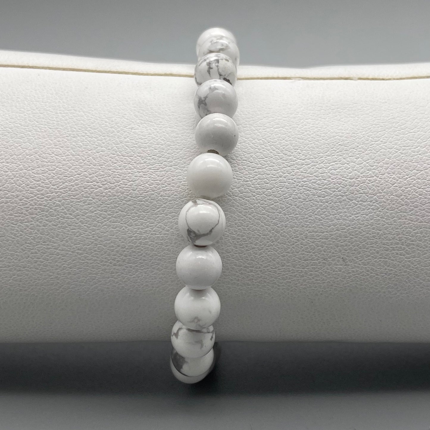 Bracciali a sfera in pietra naturale da 6 mm