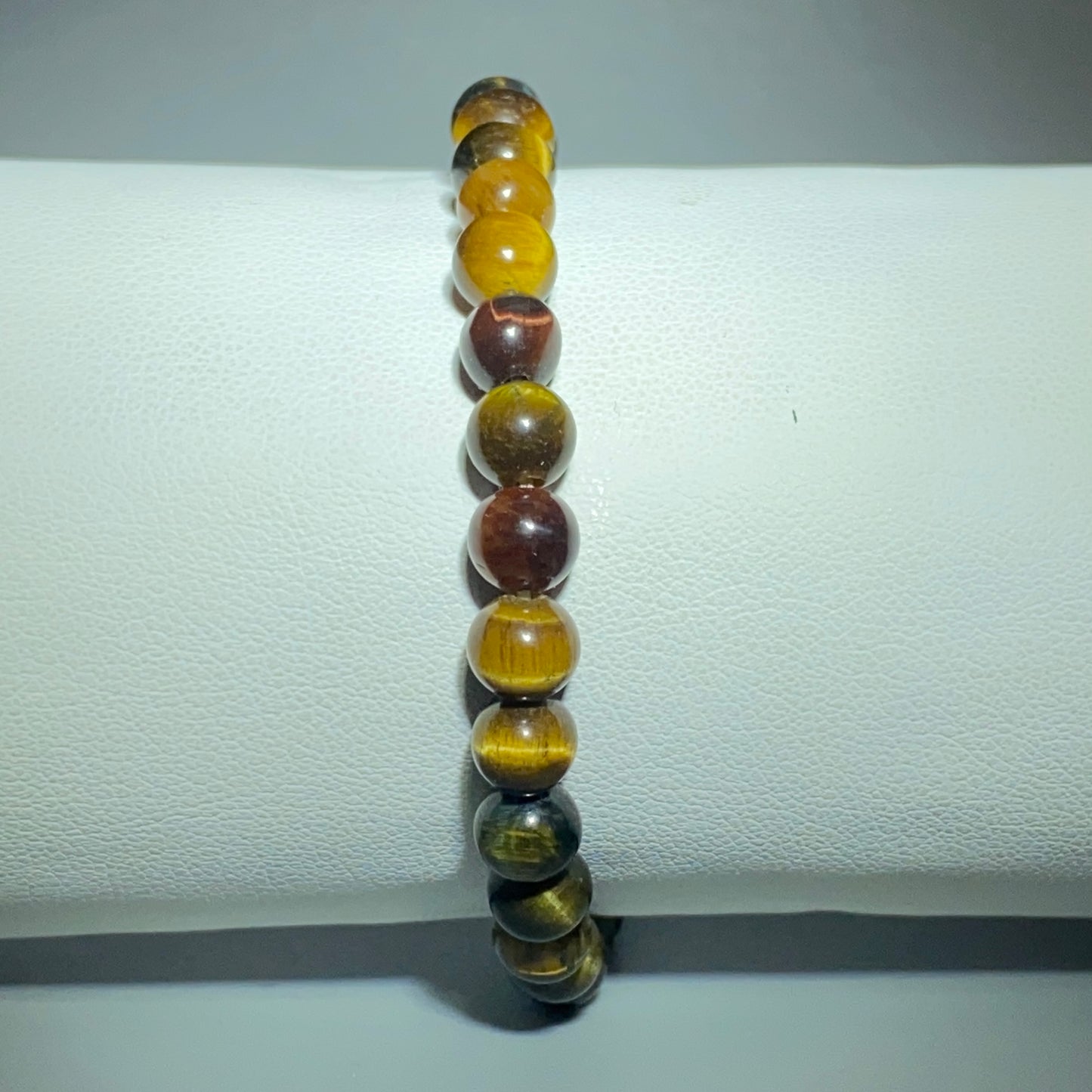 Bracciali a sfera in pietra naturale da 4 mm