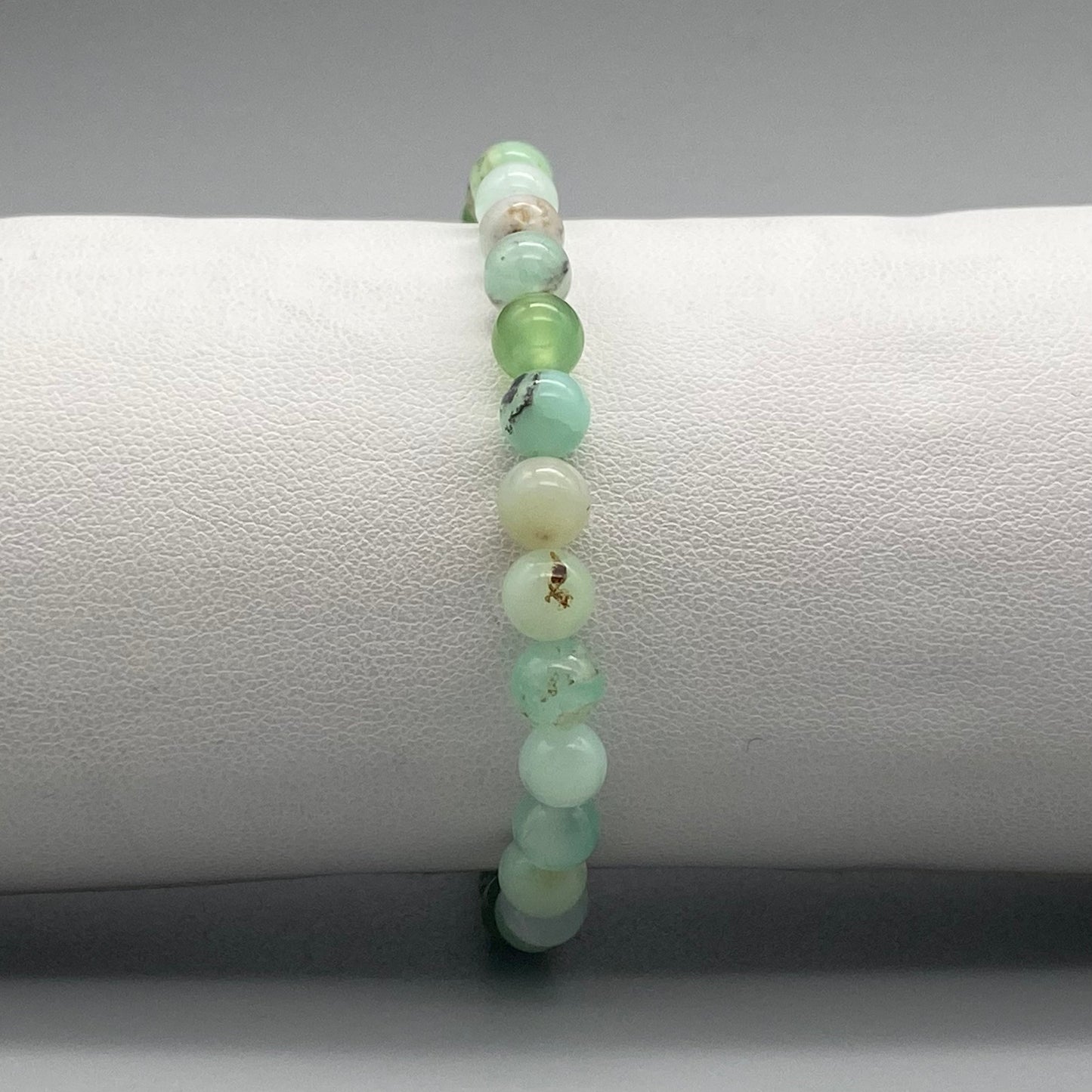 Bracciali a sfera in pietra naturale da 6 mm