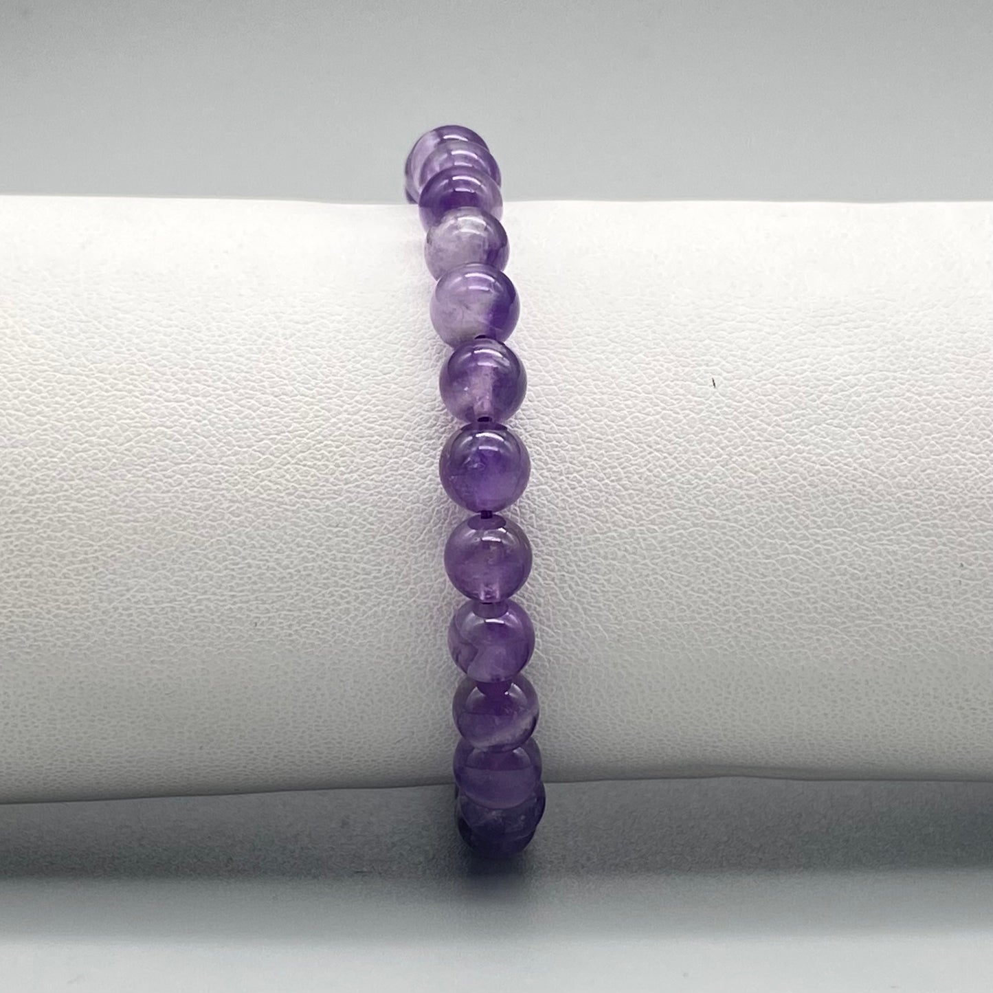 Bracciali a sfera in pietra naturale da 6 mm