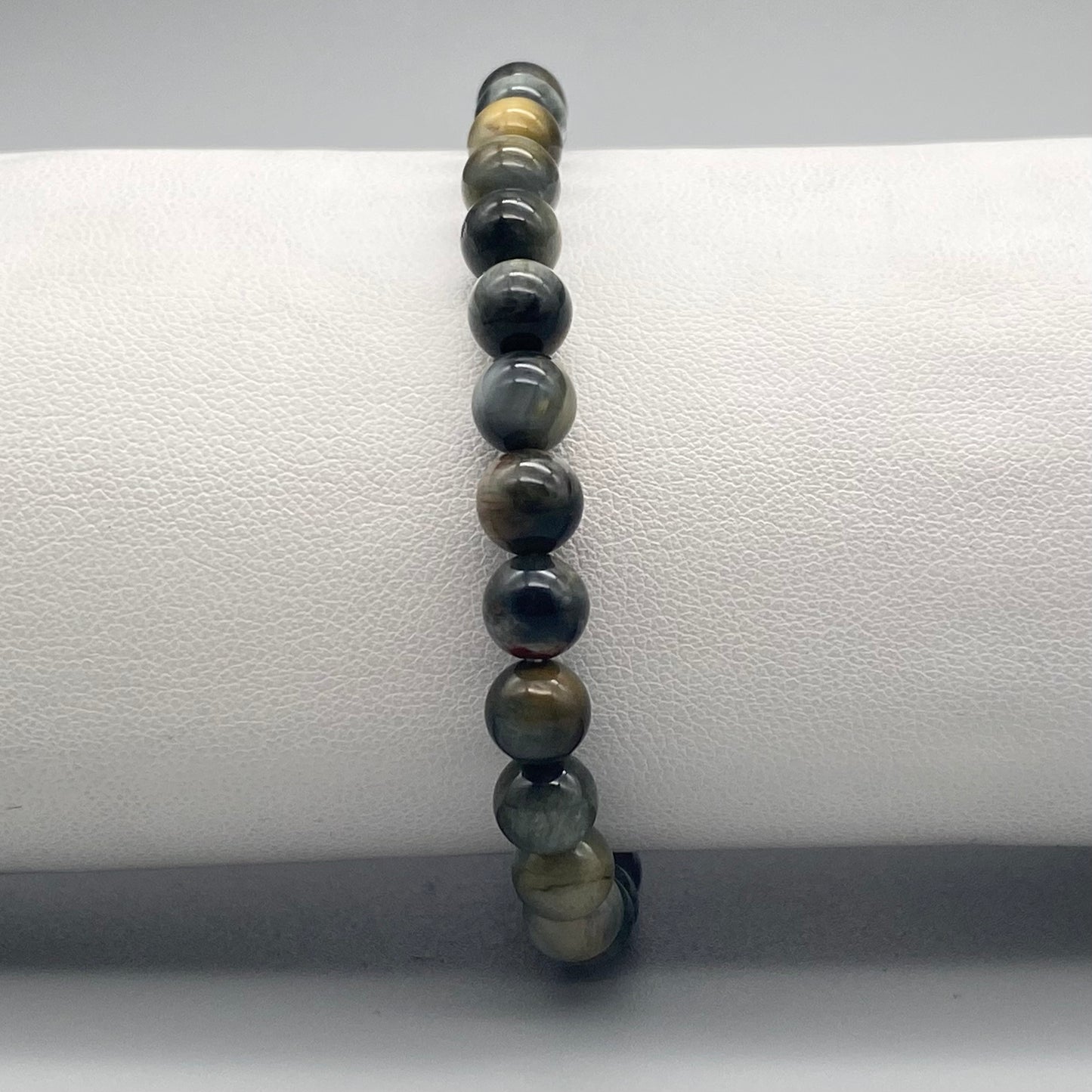 Bracciali a sfera in pietra naturale da 6 mm