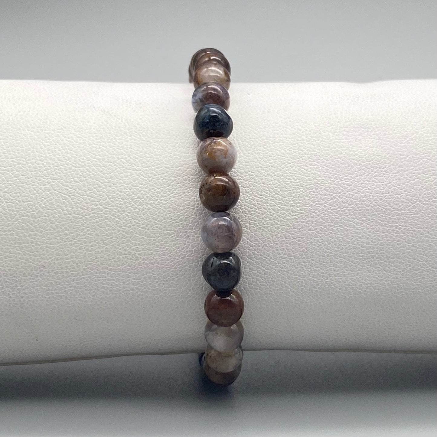 Bracciali a sfera in pietra naturale da 6 mm