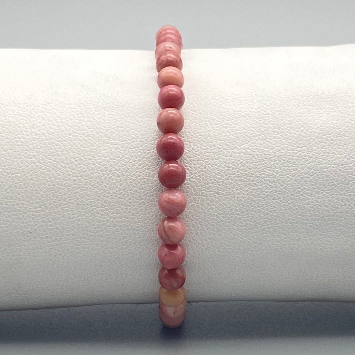 Bracciali a sfera in pietra naturale da 4 mm