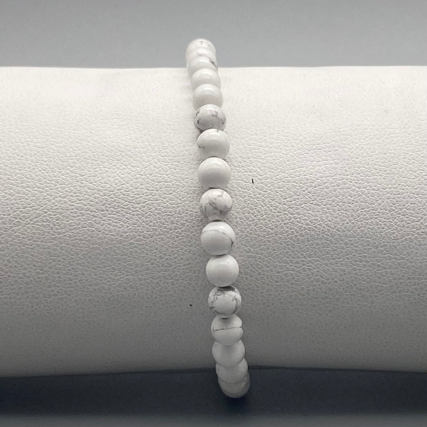 Bracciali a sfera in pietra naturale da 4 mm