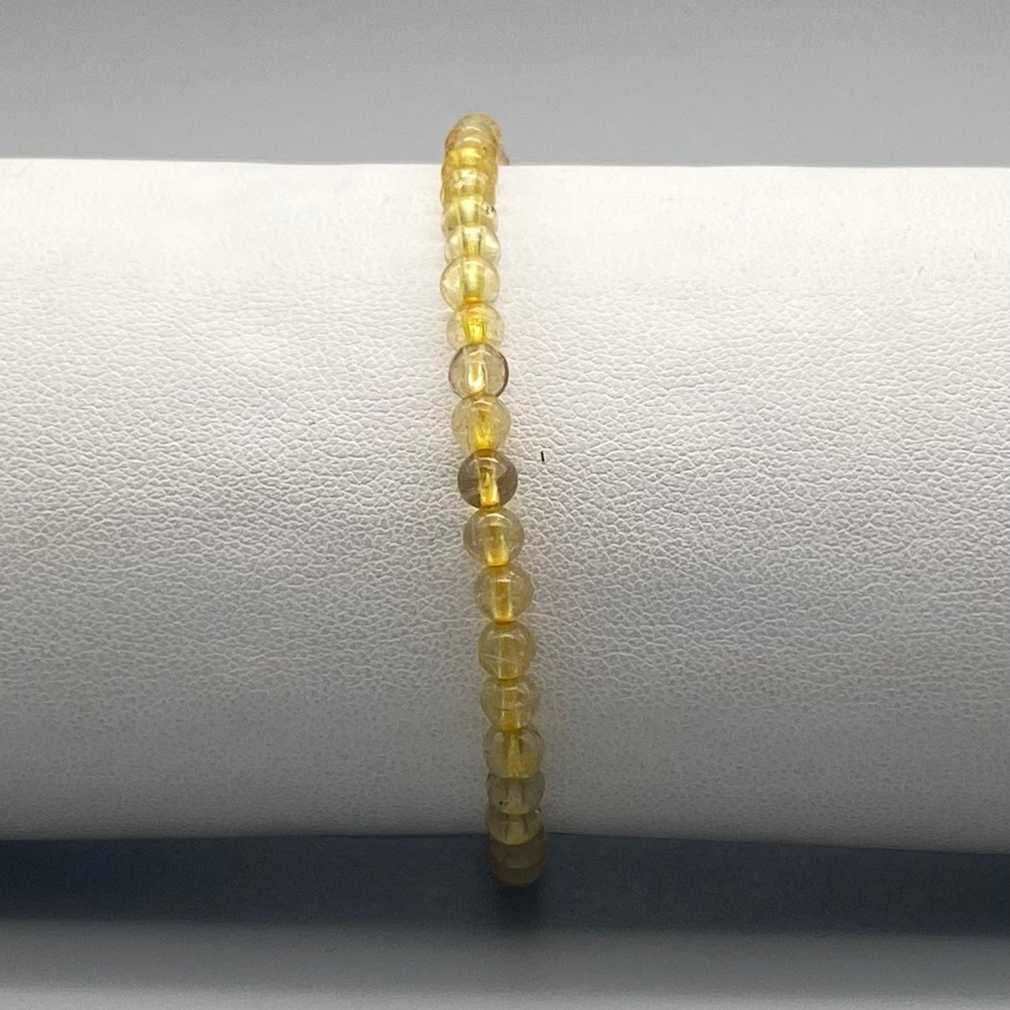 Bracciali a sfera in pietra naturale da 4 mm