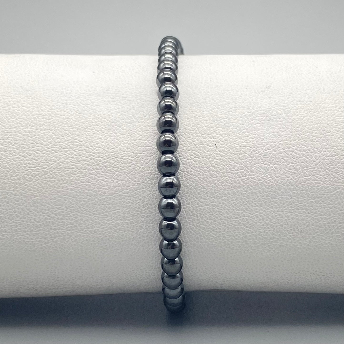 Bracciali a sfera in pietra naturale da 4 mm