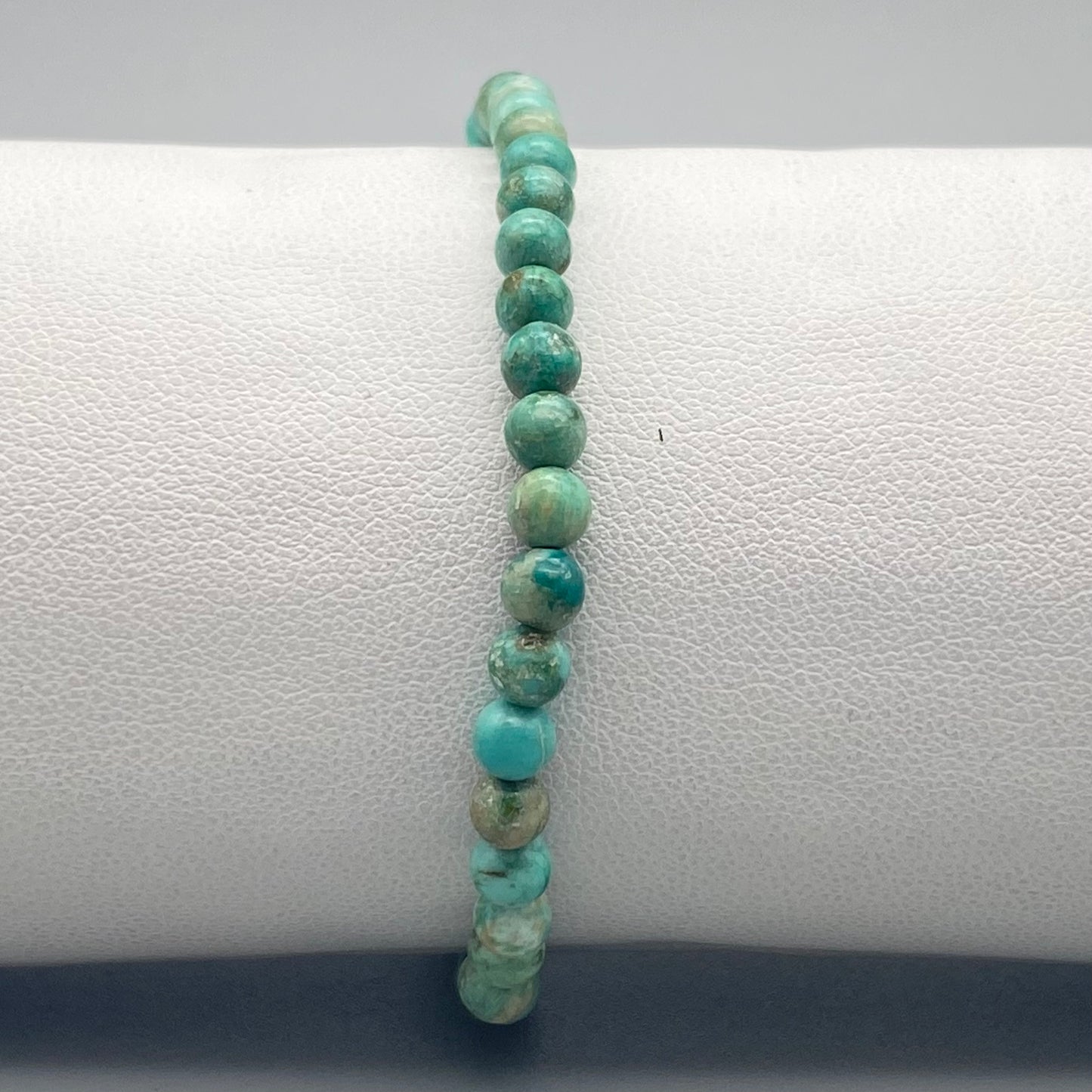 Bracciali a sfera in pietra naturale da 4 mm