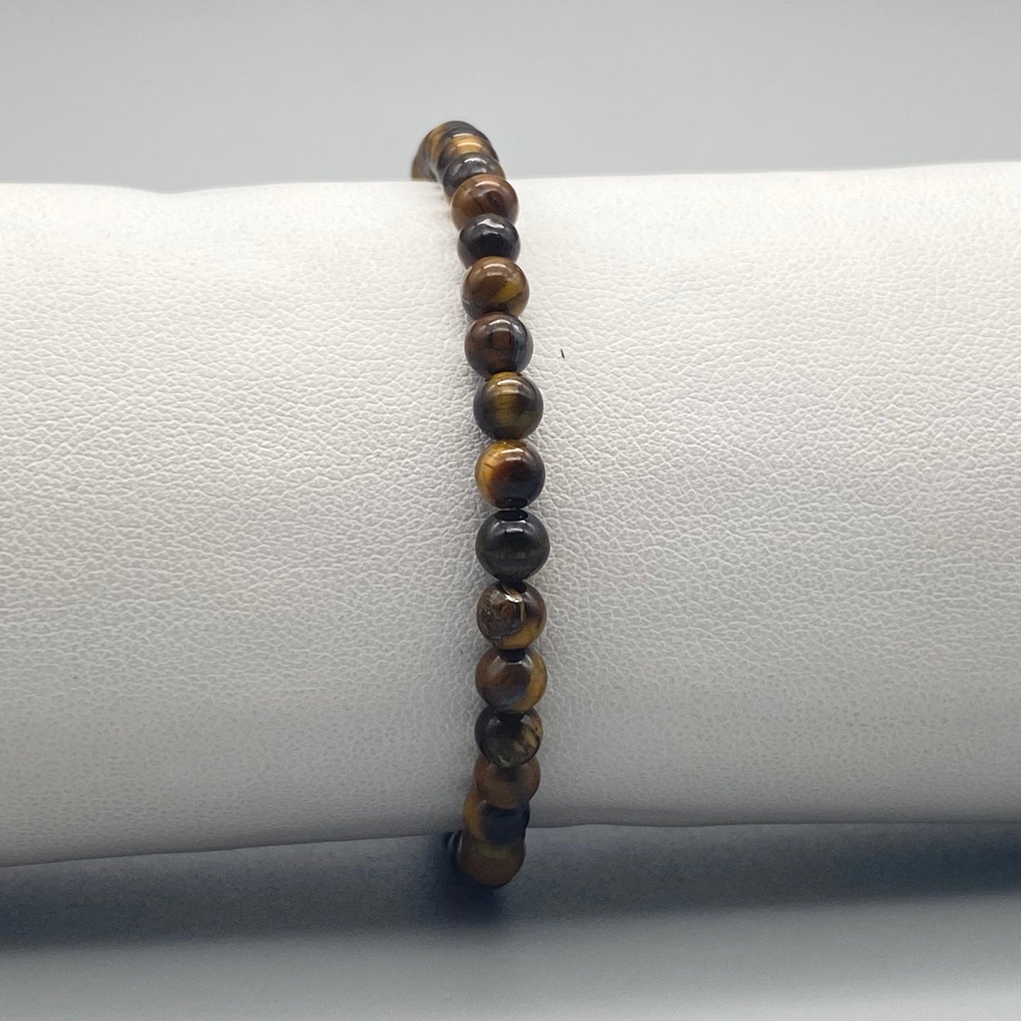 Bracciali a sfera in pietra naturale da 4 mm