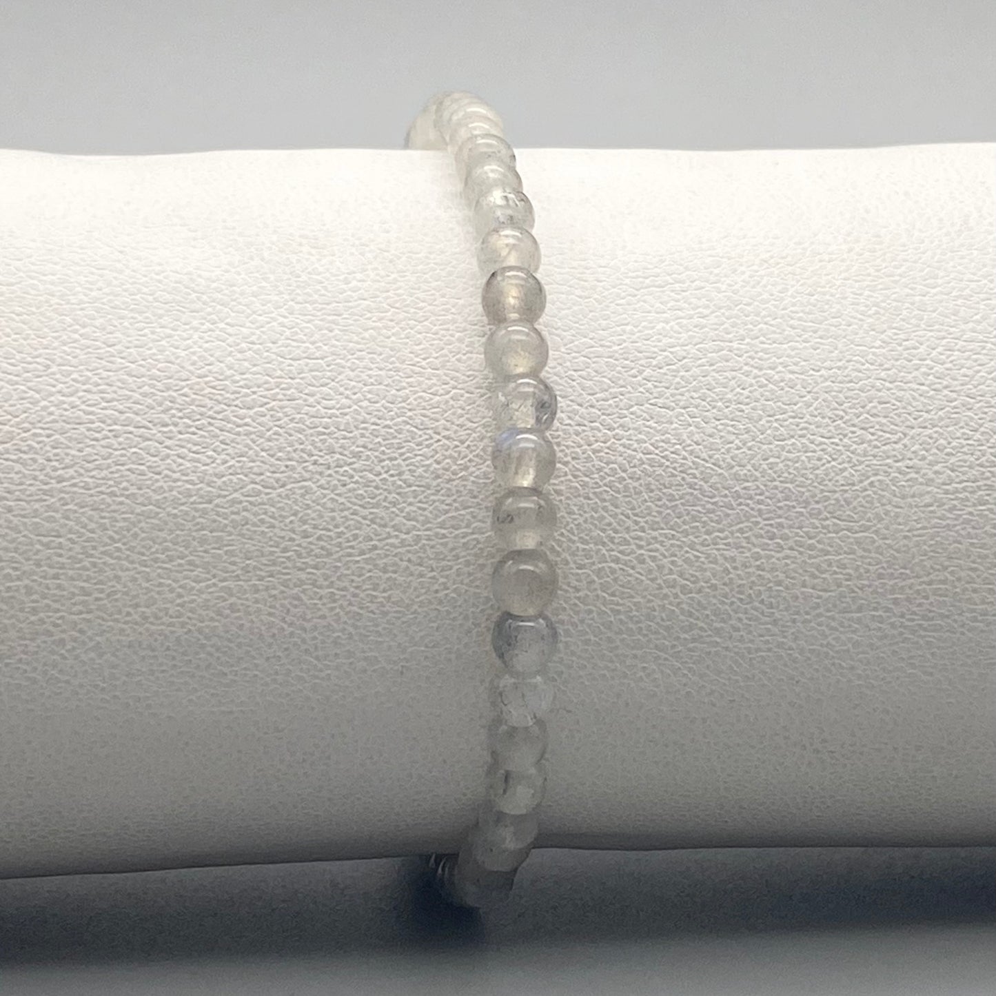 Bracciali a sfera in pietra naturale da 4 mm