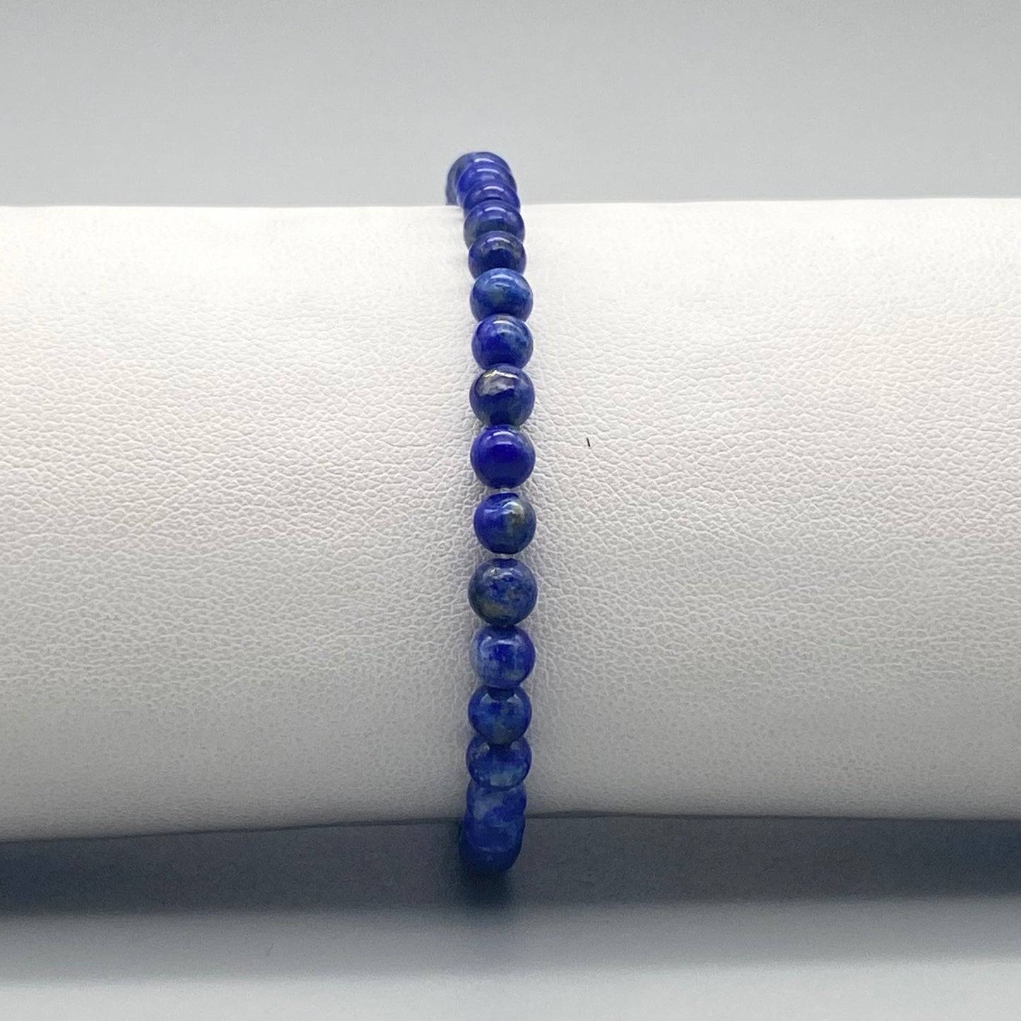 Bracciali a sfera in pietra naturale da 4 mm