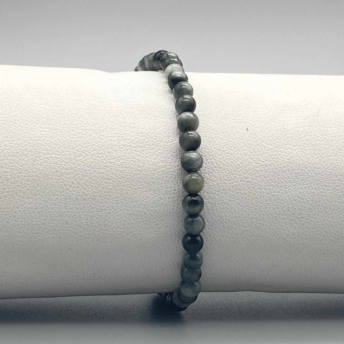 Bracciali a sfera in pietra naturale da 4 mm