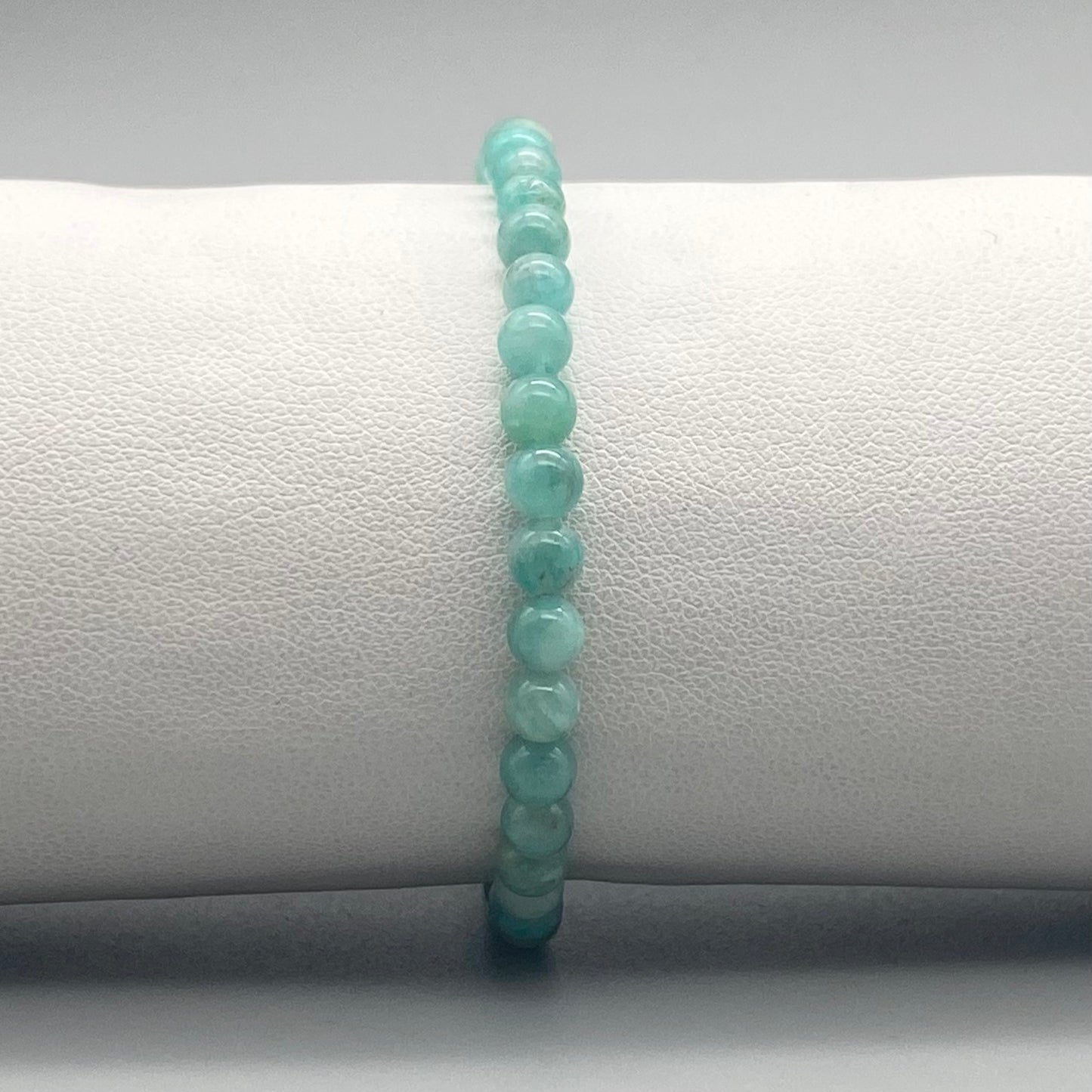 Bracciali a sfera in pietra naturale da 4 mm