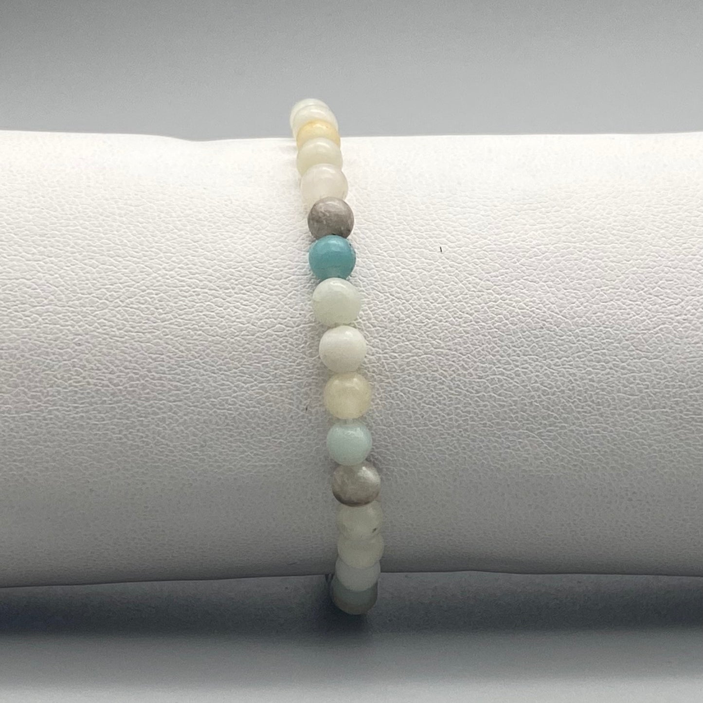 Bracciali a sfera in pietra naturale da 4 mm