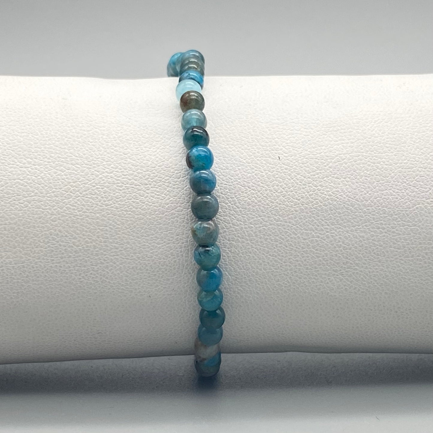 Bracciali a sfera in pietra naturale da 4 mm