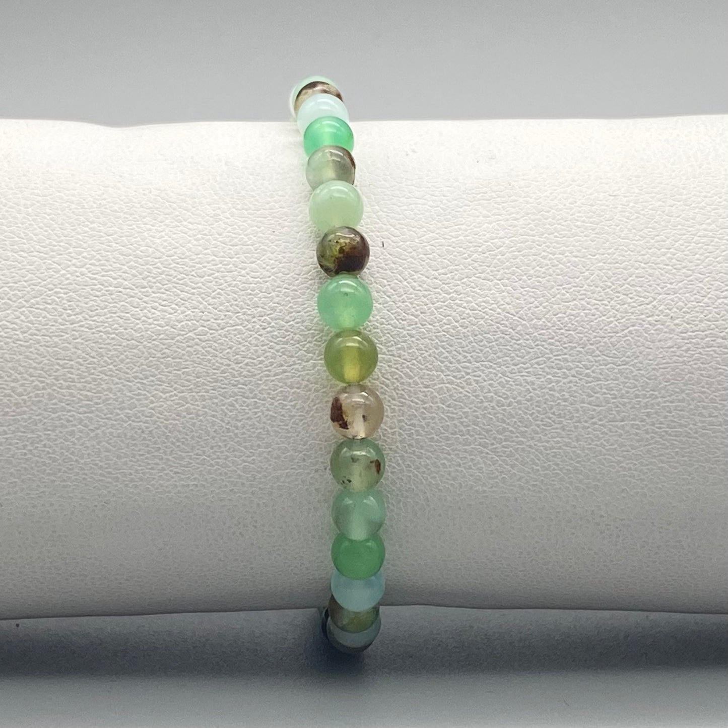 Bracciali a sfera in pietra naturale da 4 mm