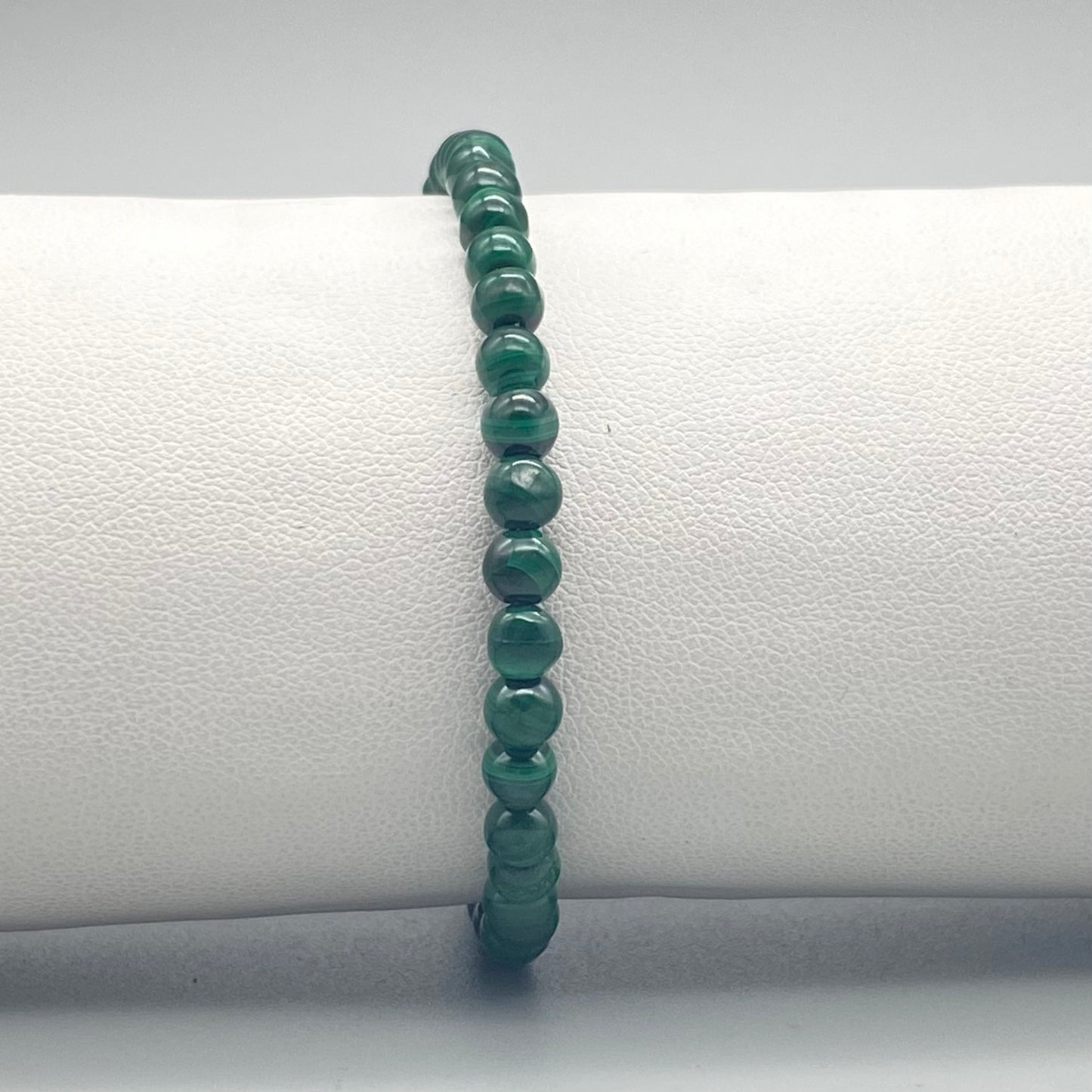Bracciali a sfera in pietra naturale da 4 mm