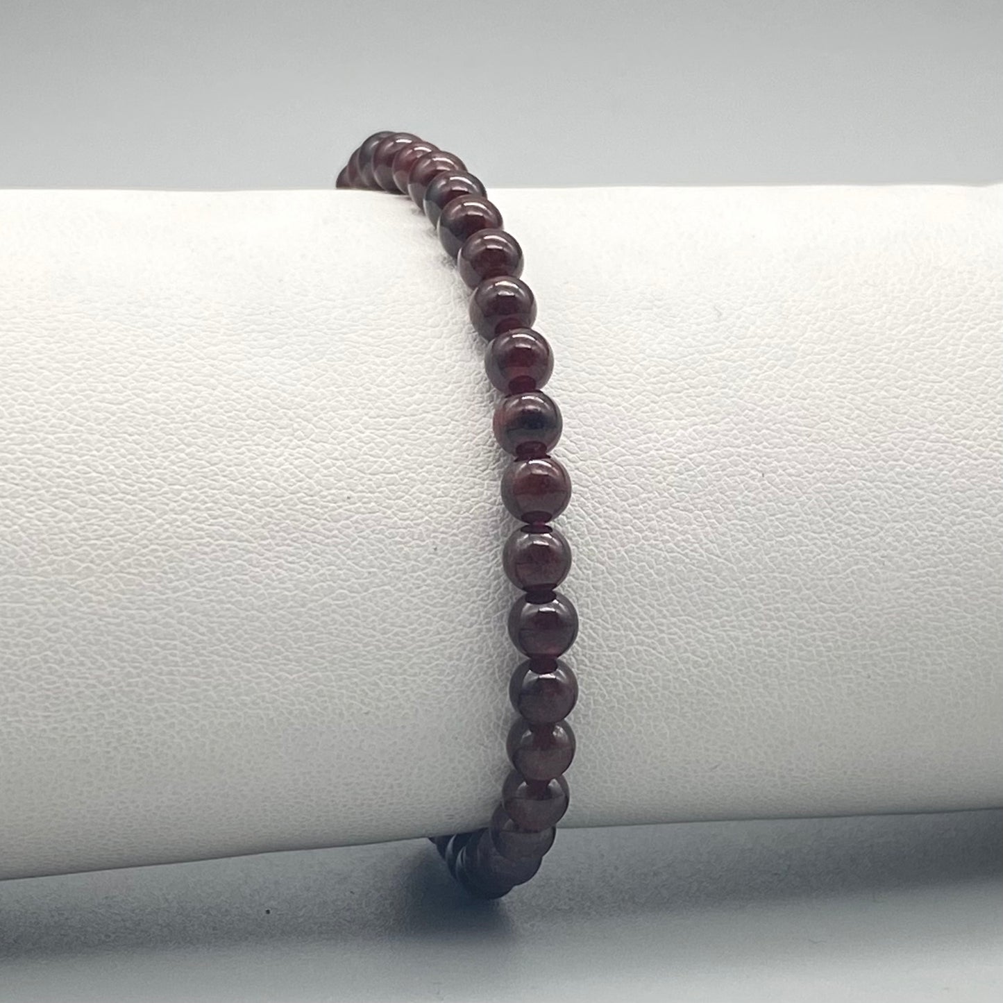 Bracciali a sfera in pietra naturale da 4 mm