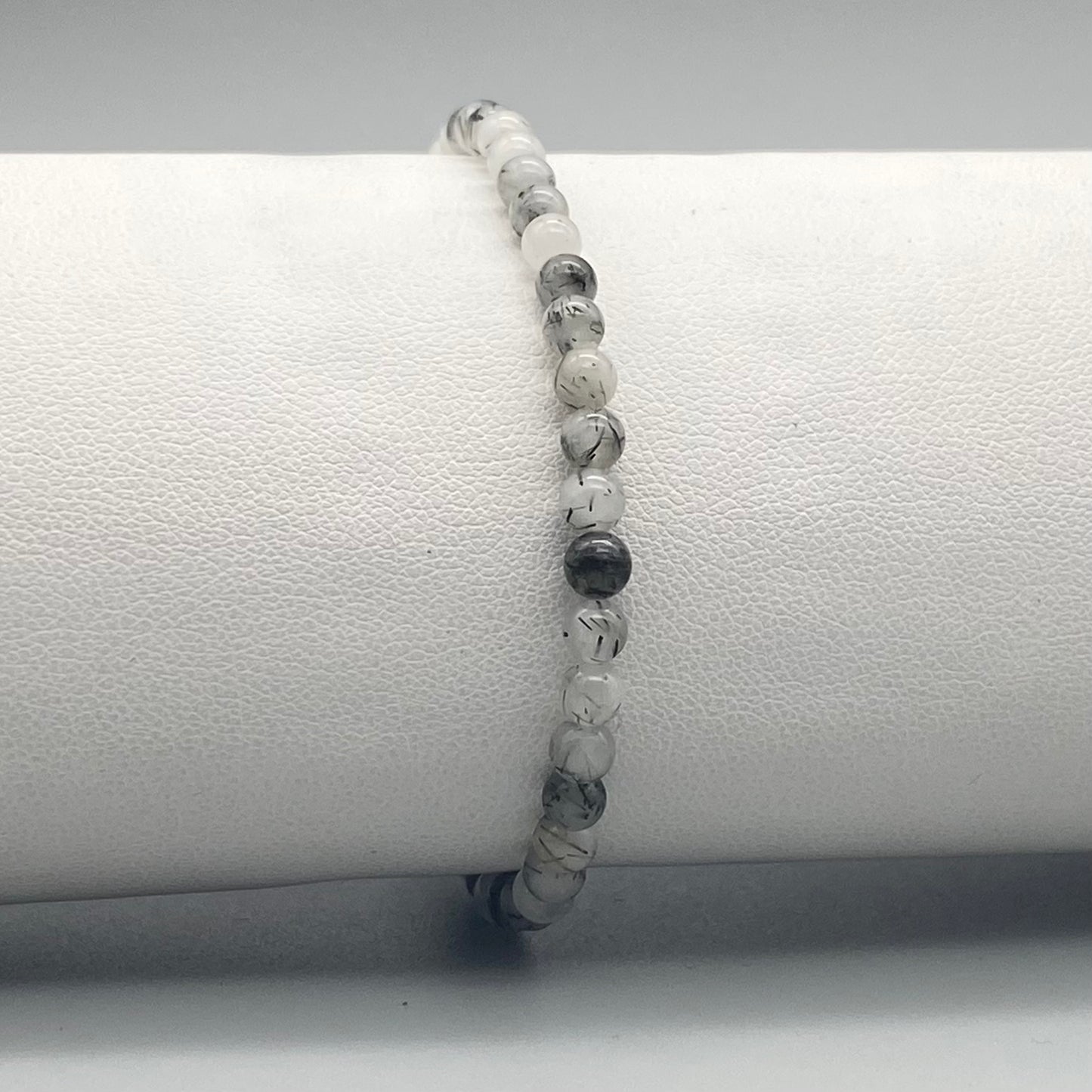 Bracciali a sfera in pietra naturale da 4 mm