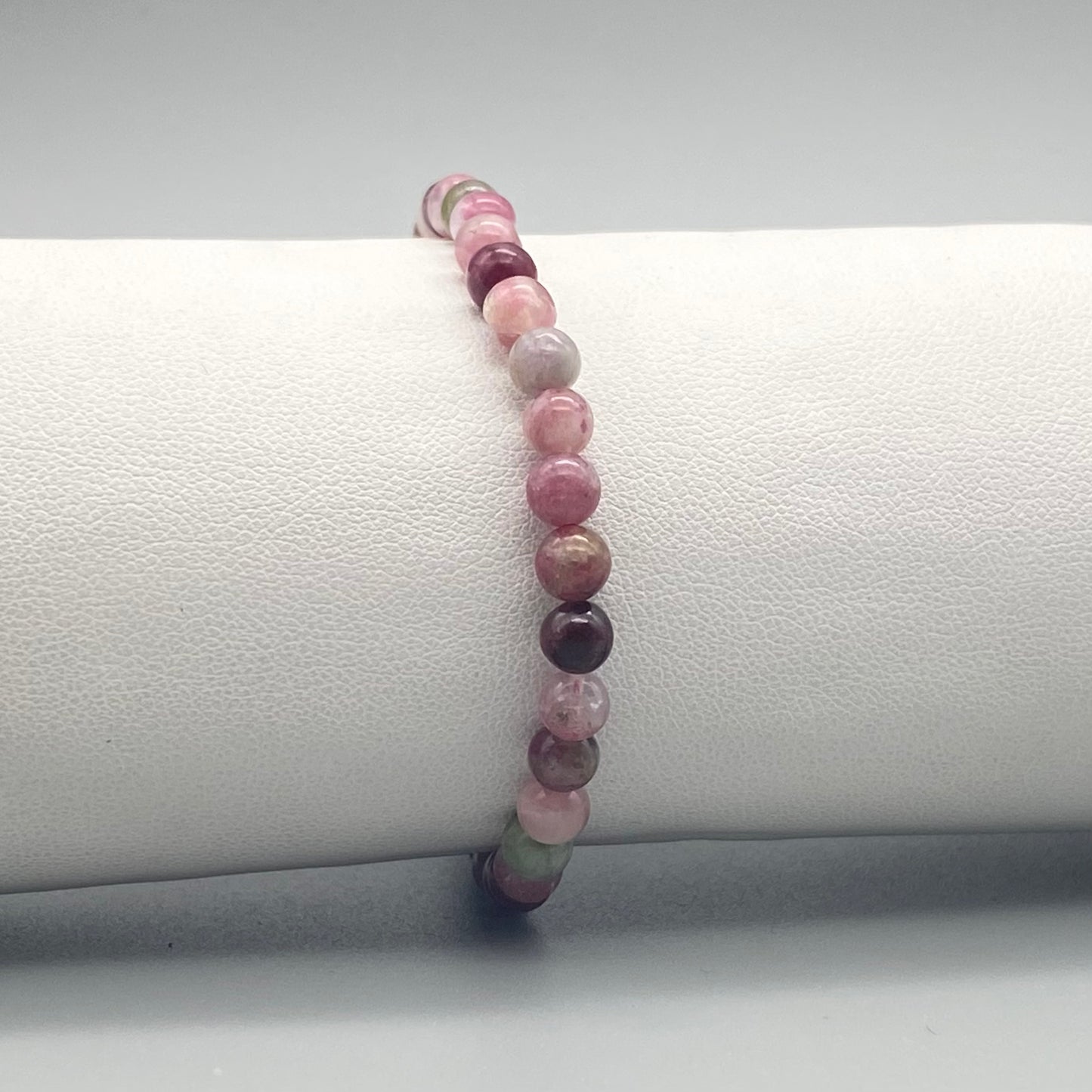 Bracciali a sfera in pietra naturale da 4 mm