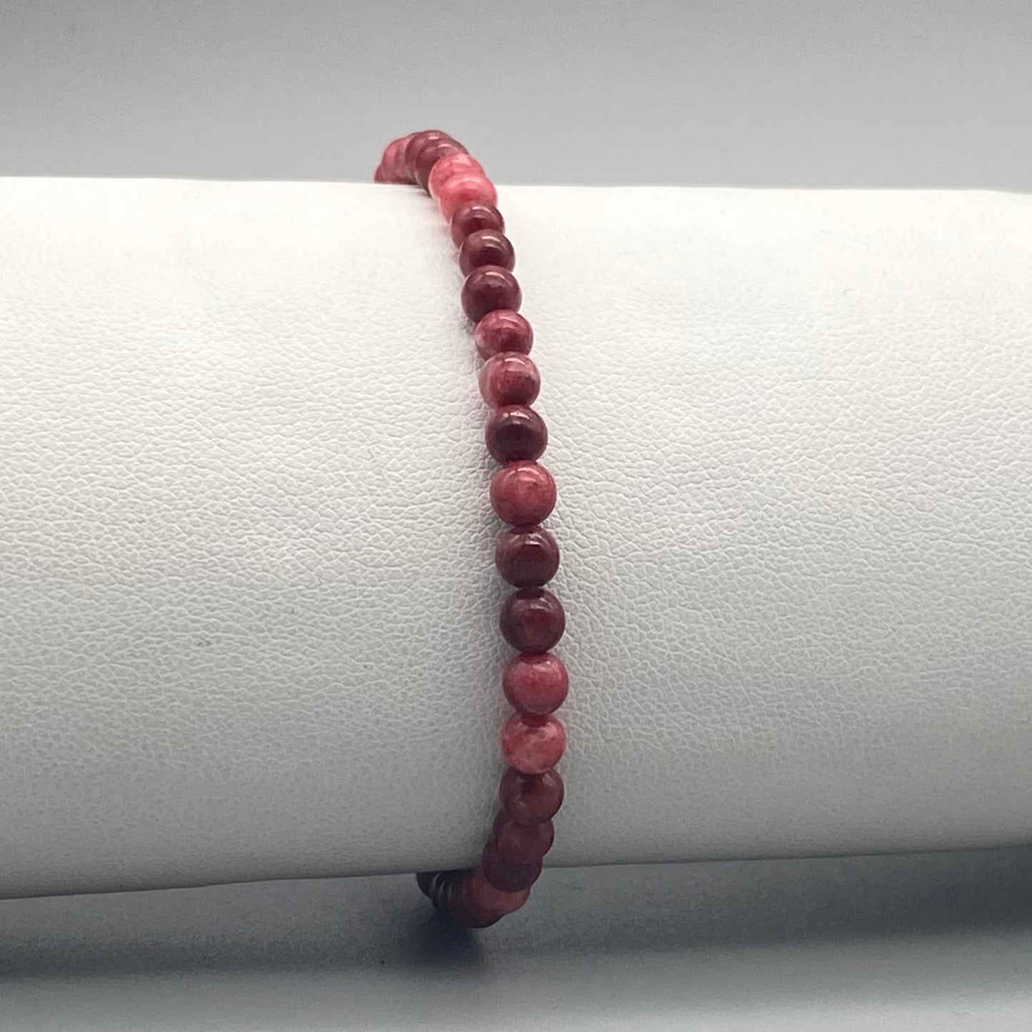 Bracciali a sfera in pietra naturale da 4 mm