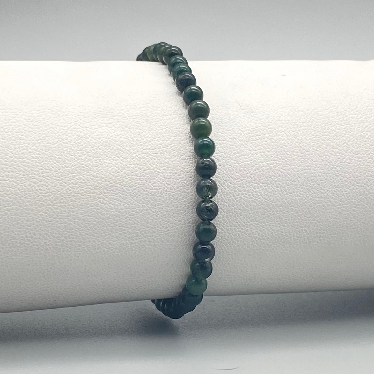Bracciali a sfera in pietra naturale da 4 mm