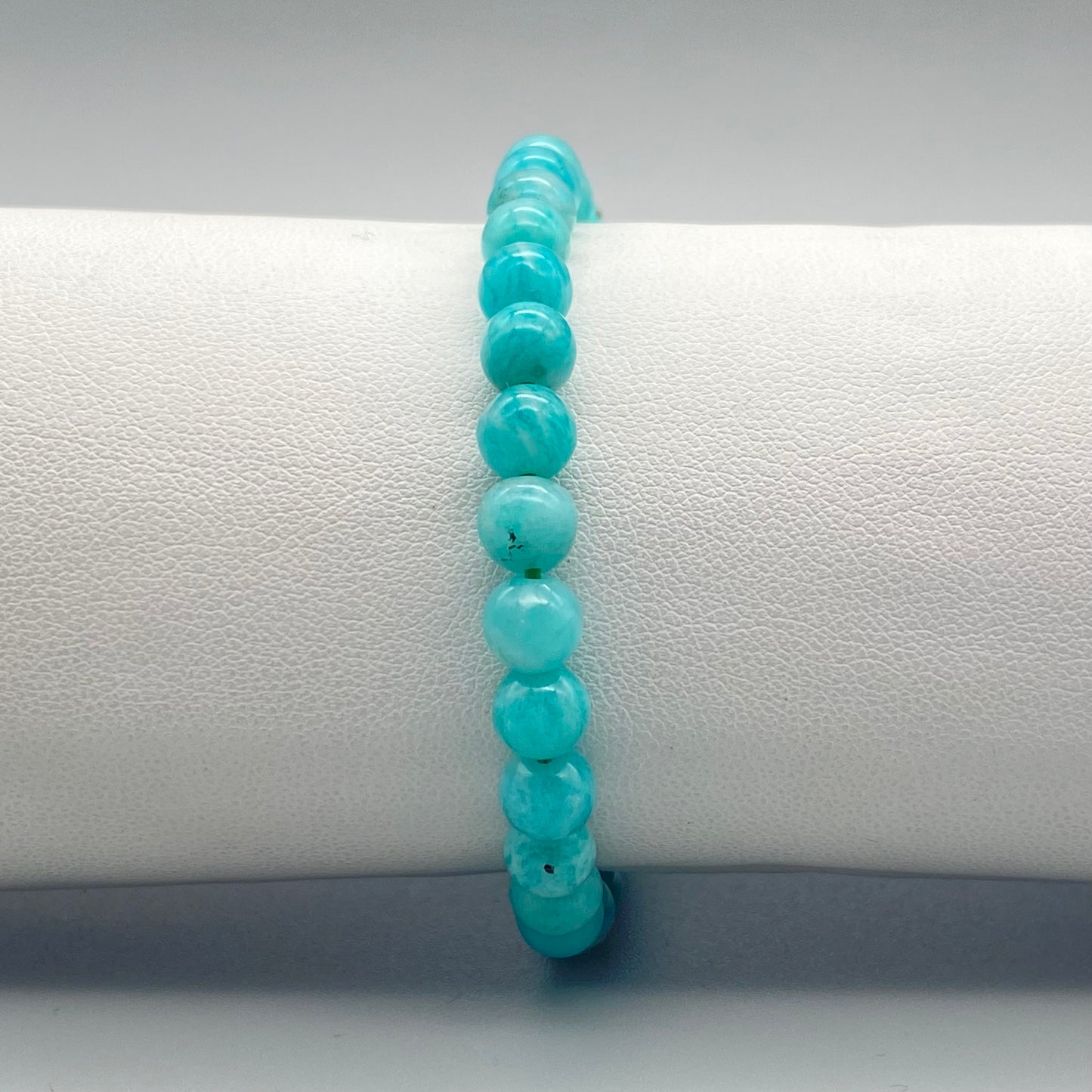 Bracciali a sfera in pietra naturale da 6 mm
