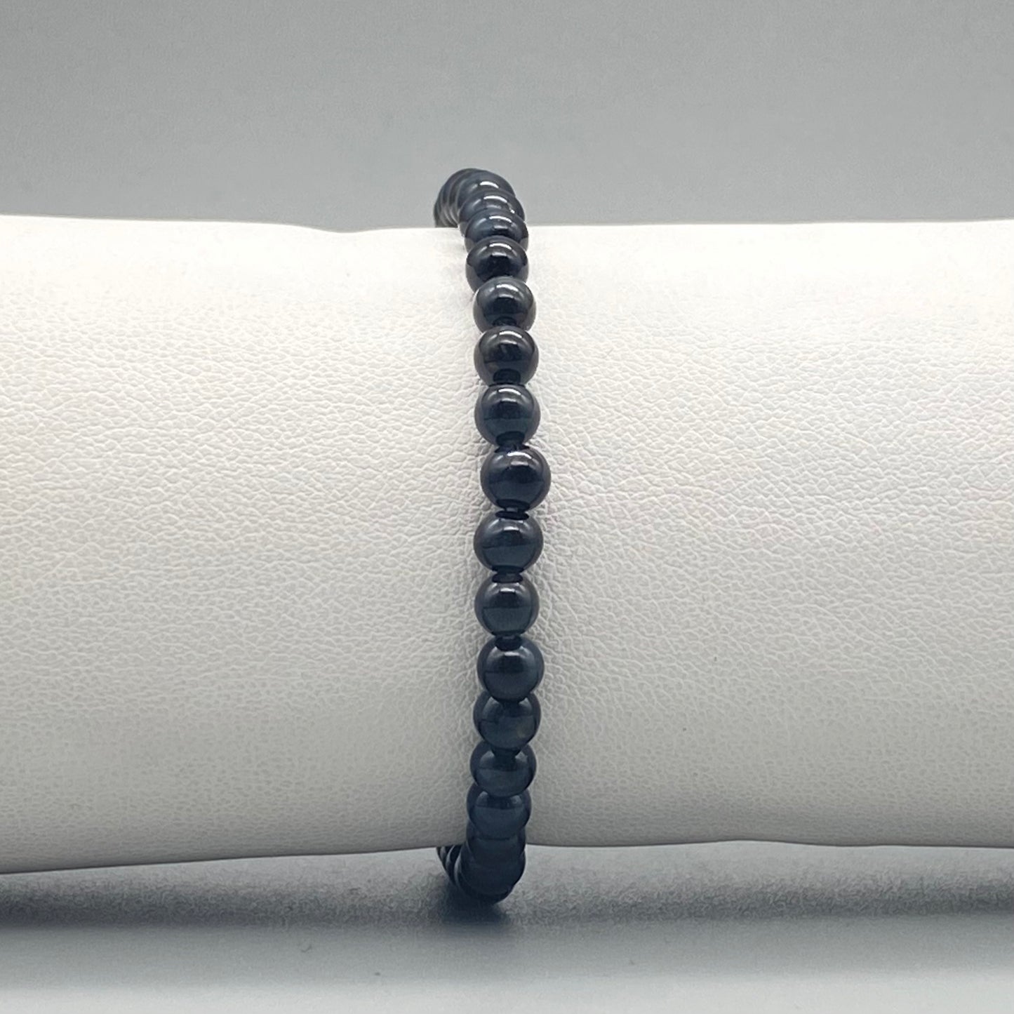 Bracciali a sfera in pietra naturale da 4 mm
