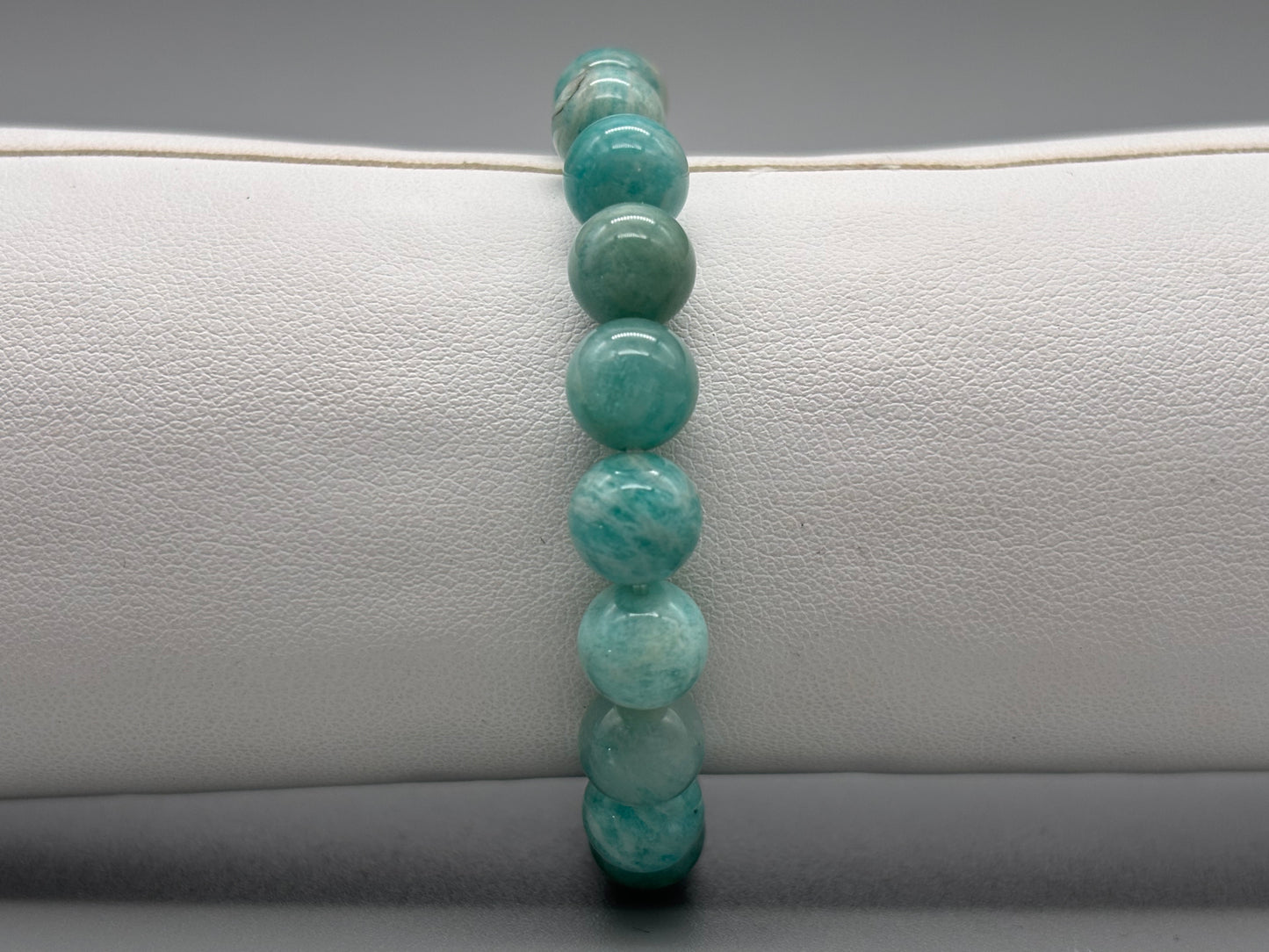 Bracciali a sfera in pietra naturale da 8 mm