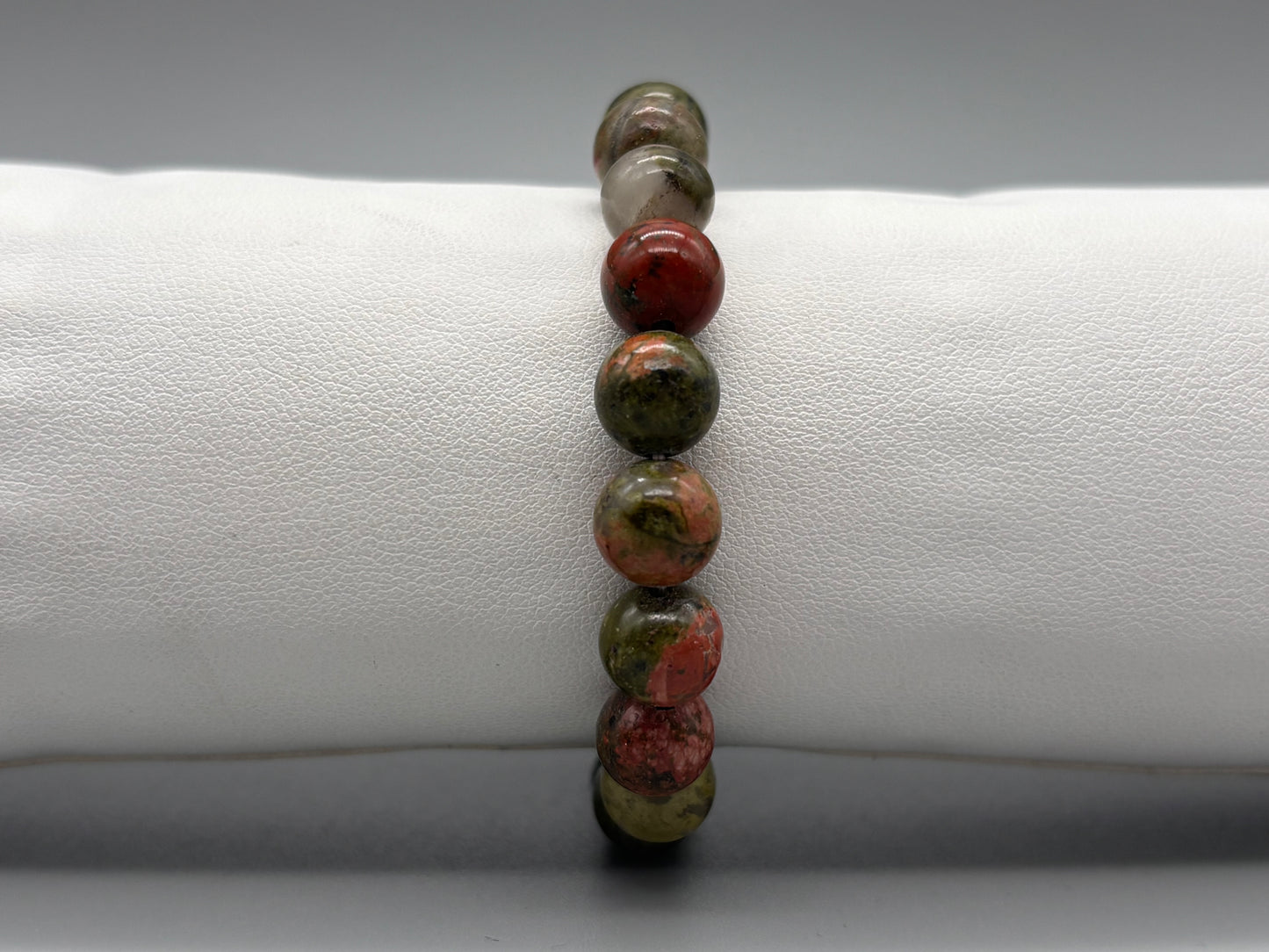 Bracciali a sfera in pietra naturale da 8 mm