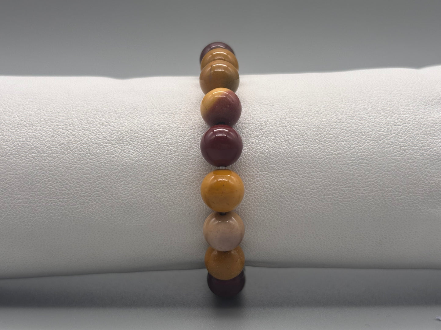 Bracciali a sfera in pietra naturale da 8 mm