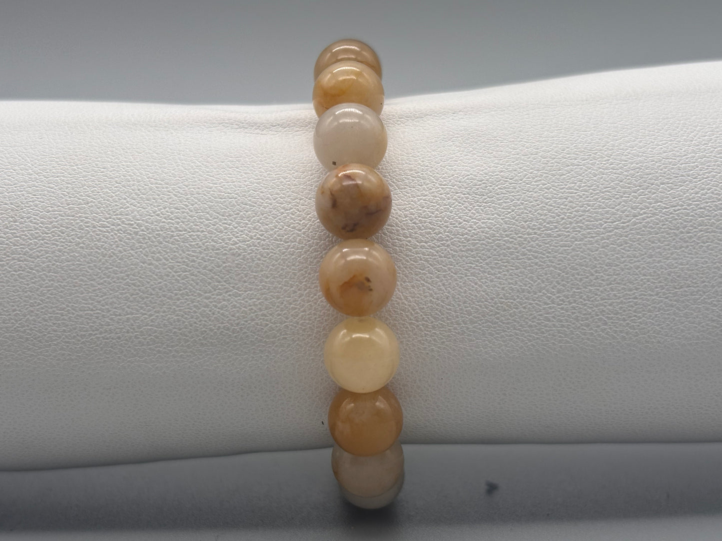 Bracciali a sfera in pietra naturale da 8 mm