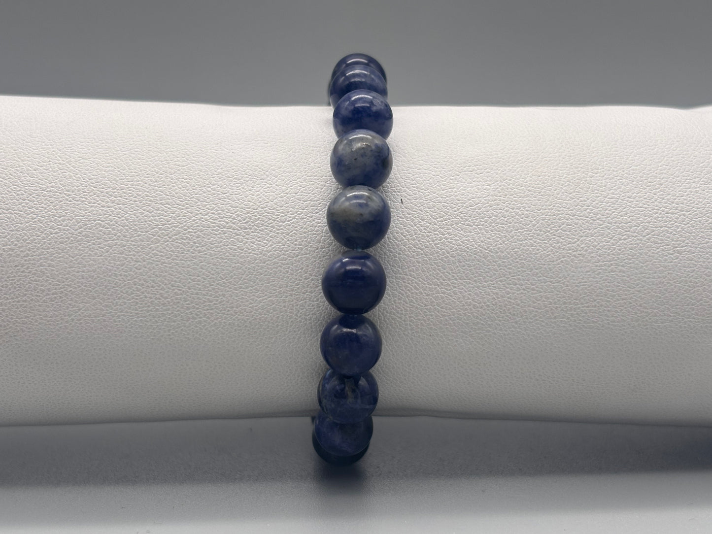 Bracciali a sfera in pietra naturale da 8 mm