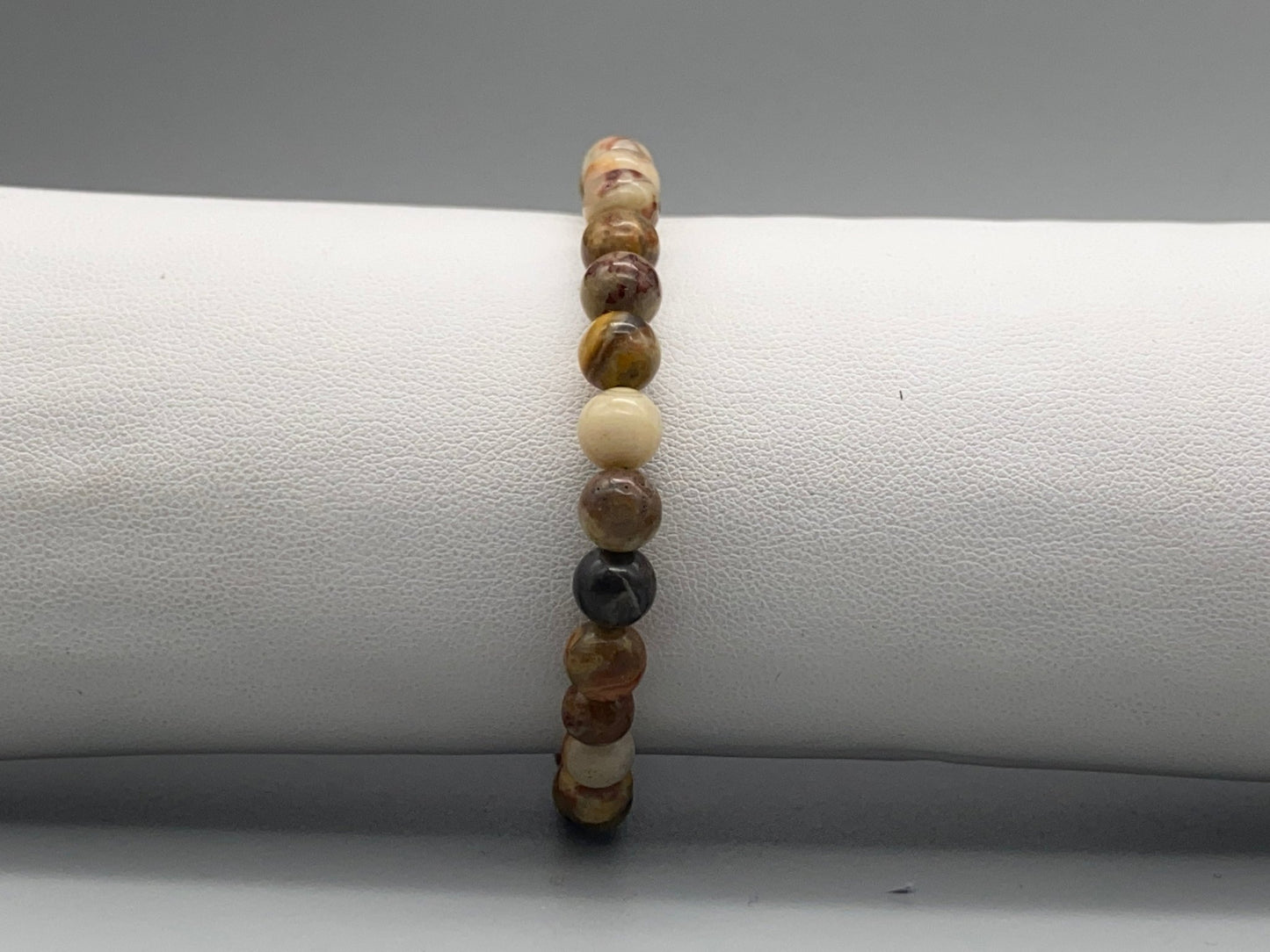 Bracciali a sfera in pietra naturale da 6 mm - My Store