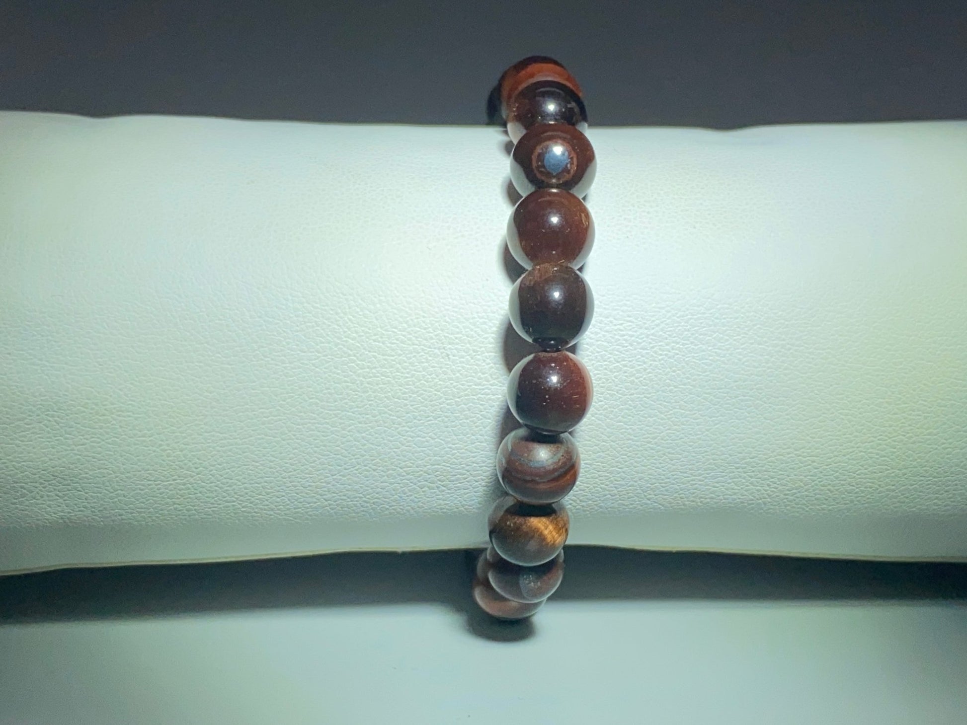 Bracciali a sfera in pietra naturale da 8 mm - My Store